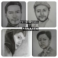 Potret Pensil hitam&putih