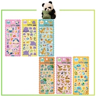 Pokemon Marshmallow Puffy Sticker Snorlax Eevee Ditto Squirtle Korea