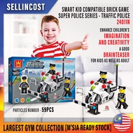 SellinCost 59pcs WG Building block Super Traffic Series Education Brick Games Toy Puzzle Toys for bo