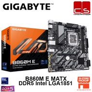 GIGABYTE B860M E M-ATX INTEL1851 DDR5 MOTHERBOARD + Intel core ultra 5 & 7 Processor Combo
