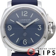 沛納海 Luminor Base Logo 44mm PAM01623 男士腕錶，不鏽鋼/橡膠錶帶，藍色，拋光，成色極佳 [二手]