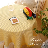 Atmosphere Tablecloth Style Coffee Table Cloth Square Table Cloth Round Table Photo Cover Cloth Ligh
