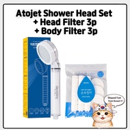 Atojet Shower Head Set + Head Filter 3p + Body Filter 3p