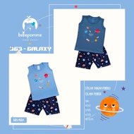 BEBEPOMME 8 YEAR OLD BOY & GIRL KUTUNG SET / CHILDREN'S SLEEPWEAR