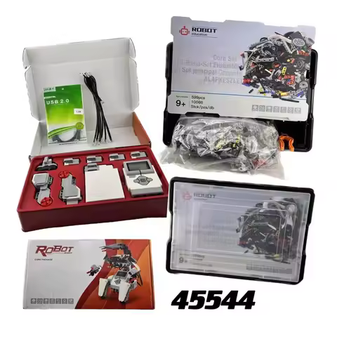 Programming Toys Robots Compatible with EV3 Education Mindstorm Building Blocks Color Sensor Robot D