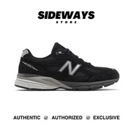 New Balance 990v4 Made In USA Black Silver White (U990BL4) - 100% Original Guarantee