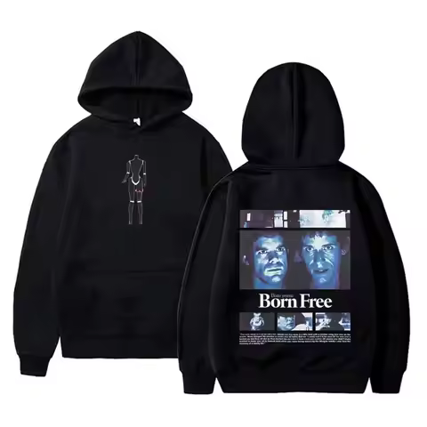 Classic TV Series Dexter Graphic Print Hoodie Men Women Casual Cotton Oversized Sweatshirt Men's Fas