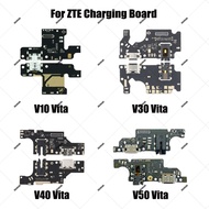 For ZTE Blade V10 Vita V30 Vita V40 Vita V50 Vita V41 Smart V9 Charging Board Flex Cable USB Charger