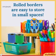 [stylishlife]  Whiteboard Border Sticker Classroom Bulletin Board Border Colorful Wavy Edge Bulletin