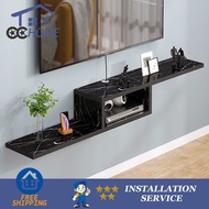 CJJHZ Tv Cabinet Console Tv Cabinet Wall Mount Wooden Tv Console Cabinet Living Room Assembly Tv Cabinet
