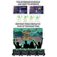 [clearance sale] I3 4K  Video Game Console 10000+ Games With 2pcs 2.4G Dual Player Support for 3D PS