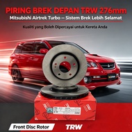 Disc Rotor Front (TRW) for Mitsubishi Airtrek Turbo FTO 276mm (1 Pair)