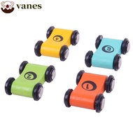 VANES Wooden Scooter Toy Miniature Inertial Baby Puzzle Car Birthday Gift Track Sliding Toy Xmas Gifts Wooden Toy