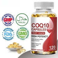 Coenzyme Q10 300mg Capsules COQ10 For Cardiovascular Health