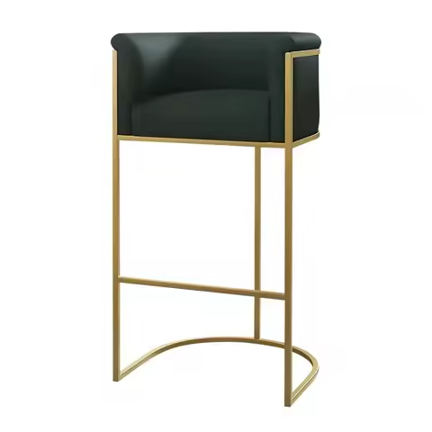 Nordic Design Pink Ergonomic Bar Chairs Accent Desk Luxury Bar Chairs High Counter Stool Cadeira Alt