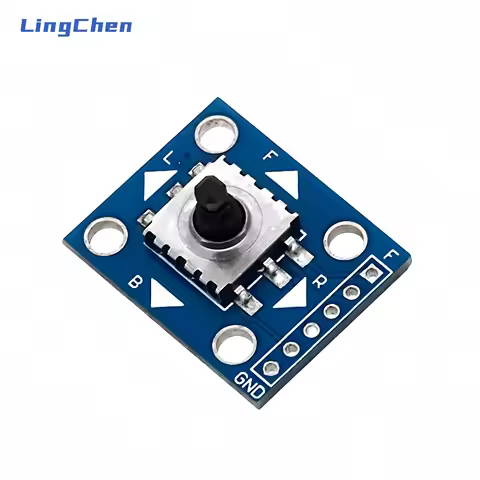 Five way navigation button module 5D joystick microcontroller independent keyboard switch