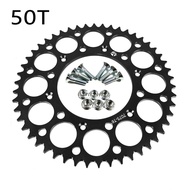 สำหรับ Yamaha YZ WR 125 250 WR 250F 450F อลูมิเนียมทั้งหมด 7075 โซ่เฟืองฟันเฟือง