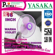 KIPAS ANGIN DINDING 16 & 12 INCH YASAKA / WALLFAN 16 INCH YASAKA. KIPAS ANGIN 16 INCH. W1 PE 1