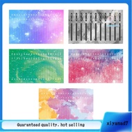 [xiyanad7.th]5Pcs Kalimba 21 Keys Sticker Thumb Piano Decals Keyboard Instruments Spare Parts Parts 