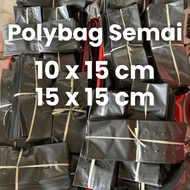 1 Pack Polybag Seedling Plant Polybag Small 10x15 15x15 pack +/- 200 grams
