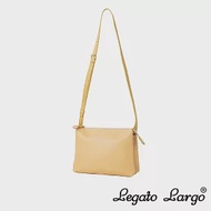 Legato Largo Lusso 輕量三層式收納斜背小包- 黃色’