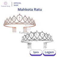 RATU Queen Crown Metal Queen Crown 1 Pcs