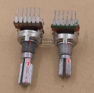 Vertical 2PCS FC280 RK1212G Double 6 Feet B503 B50K Audio Volume Adjustment Rotary Potentiometer pxa