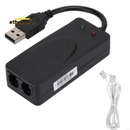 USB2.0 56K External Fax Modem 920L Dual Port Driver Support for Win 7 8 10 XP Usb