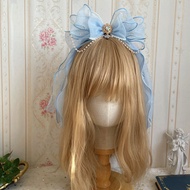 Phụ Kiện Tóc Công Chúa Elsa Màu Xanh Lam LoliTate Snowflake Tiệc Đầu Năm Mới Cho Trẻ Em Phụ Kiện Tóc