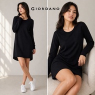 Giordano Ladies | Long-sleeve Knit Sweater Dress
