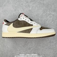 【十年老店】耐吉 Nike Air Jordan 1 Low 低筒白棕色 DM7866-162 公司貨