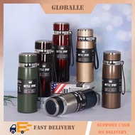 Double-wall stainless steel hot and cold insulated cup 800/1000ML SUS316 stainless steel insulated c