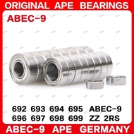 5/10pcs ABEC-9 Bearing 692ZZ 693ZZ 694ZZ 695ZZ 696ZZ 697ZZ 698ZZ 699ZZ Z ZZ RS 2RS Bearings