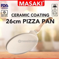MASAKI Crepe Pan Nonstick 26cm Comales Para Tortillas Griddle Pan for All Stove Type