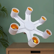 E27 Base Socket Splitter E27 to E27 EU LED Bulb Lamp Holder 2in1/3in1/4in1/5in1/6in1 LED Lamp Socket