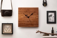 【任你畫系列】可塗畫原木掛牆鐘 反覆塗寫不留痕