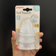 PIGEON BABY DOT BABY SOFTOUCH PLUS NIPPLE 3PCS | BLISTER SML LL LLL Pigeon Pacifier