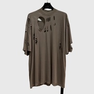 Subhuman Mens Streetwear เสื้อยืดฤดูร้อนการออกแบบที่ไม่ซ้ํากันแขนสั้น Hole Punch Breathable Casual T