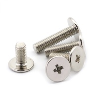 Nickel-plated CM Thin Head Large Flat Head Screw Phillips Flat Head Screw Notebook Digital Screw