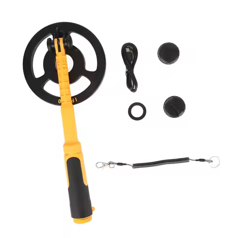 IP68 Waterproof Metal Detector Handheld Metal Detector Underwater Treasure Locator with 5.9in Search