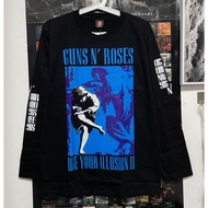 100% Cotton Guns n'roses Pure Cotton Rock Long Sleeve