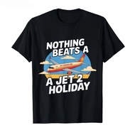Jet 2 Holiday Fun Cotton T-Shirt - Harajuku Hip Hop Streetwear