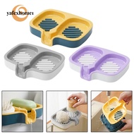 <YAFEXHM> Self Draining Soap Holder Dish Shampoo Bar Holder Bathroom Kitchen Sink <SEPT>