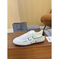 HOGAN2025 Autumn Winter Couple Style Fashion New Style Leather Stitching Low-Top Casual An Sports Ge