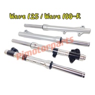 Wave125 Wave 125 S , X Wave100-R Wave 100 R Disc Standard & CNC Racing Front Fork Lay Fork Depan For