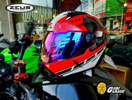 หมวกกันน็อค ZEUS ANNIVERSARY RED (YAMAHA) ฟรี!!ชิวปรอท + สปอยเลอร์แต่ง a XL (61 m.) One