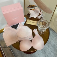 100% Original Kissy Upgrade Bralette Bra Ready Stock Women Seamless Underwear Set Clearance Pink 粉色铂