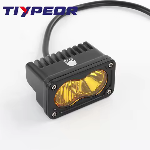 TIYPEOR High Quality Mini Combo Beam Super Bright Motorcycle Lens Upgrade Spotlight Headlight Car Dr