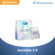Durex Invisible Kondom Extra Tipis 2S