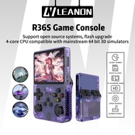 LEANON Retro R36s Video Game Console Handheld Portable 3.5-inch 64GB 128G 20000 Games